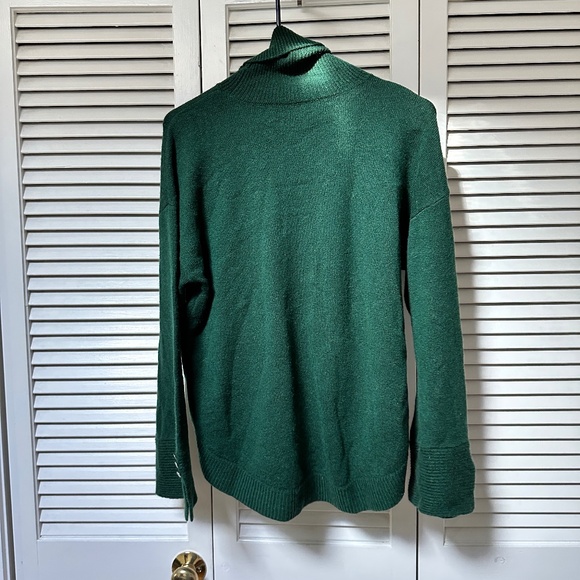 MICHAEL Michael Kors Wool Blend Emerald Green Sweater Medium Sample - Picture 6 of 8